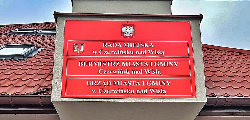 Informacja burmistrza Miasta i Gminy Czerwińsk nad Wisłą