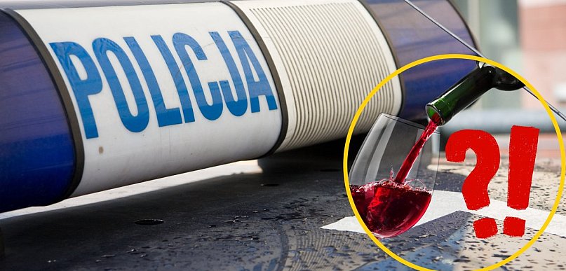 Ciekawe - "lampka wina" i ponad 2,5 promila u 57-letniej płońszczanki!