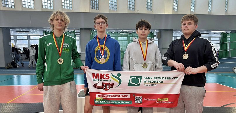 Medale mistrzostw Mazowsza lekkoatletów MKS-u. Mocny Ptasiewicz