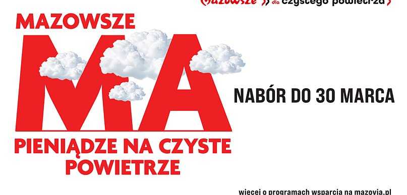 Mazowsze ma pieniądze na czyste powietrze
