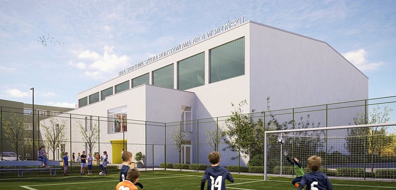 Dobra wiadomość dla ''czwórki''. Chodzi o budowę nowej sali gimnastycznej