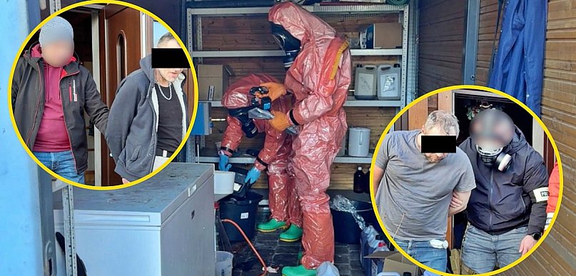 Komenda Stołeczna Policji o akcji w Szerominie. Zatrzymano Ukraińców