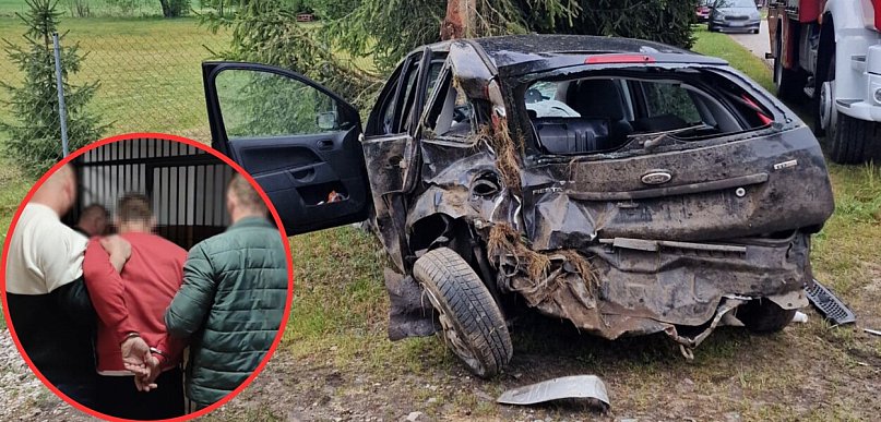 Uderzył policjantów, miał też nękać kobietę i znęcać się nad matką