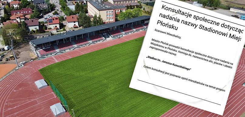 Mieszkańcy wybiorą patrona stadionu. Na liście jest już Janusz Kusociński