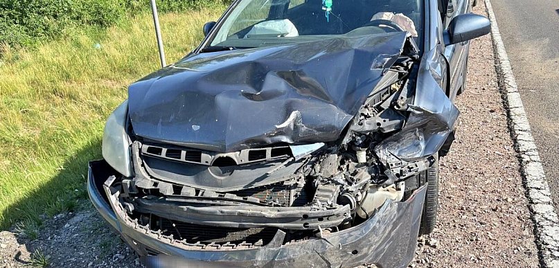 Cztery samochody zderzyły się na DK50. Na szczęście nikt nie ucierpiał