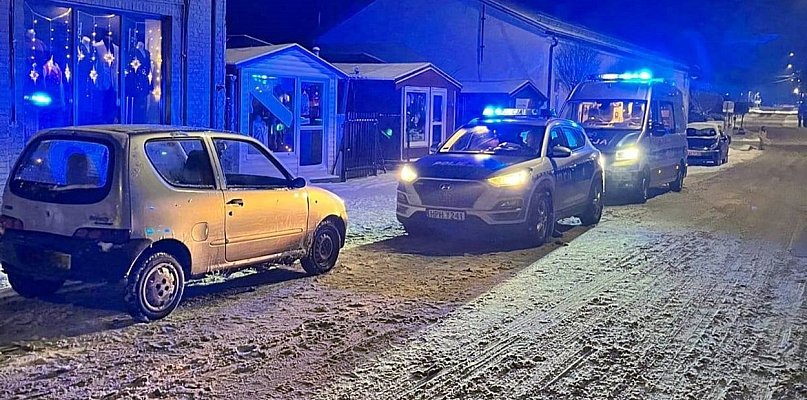 Pijany mieszkaniec naszego powiatu przewoził pijaną parę. W aucie było niemowlę... - 25753