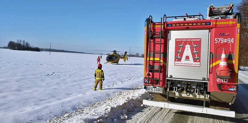 Służby ratunkowe wezwano do wsi pod Płońskiem... - 25945