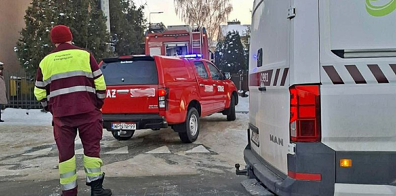 Strażacy o akcji gaśniczej przy ulicy Pułtuskiej w Płońsku - 25987