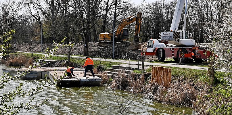 Ratusz o pracach przy odmulaniu płońskiego akwenu Rutki