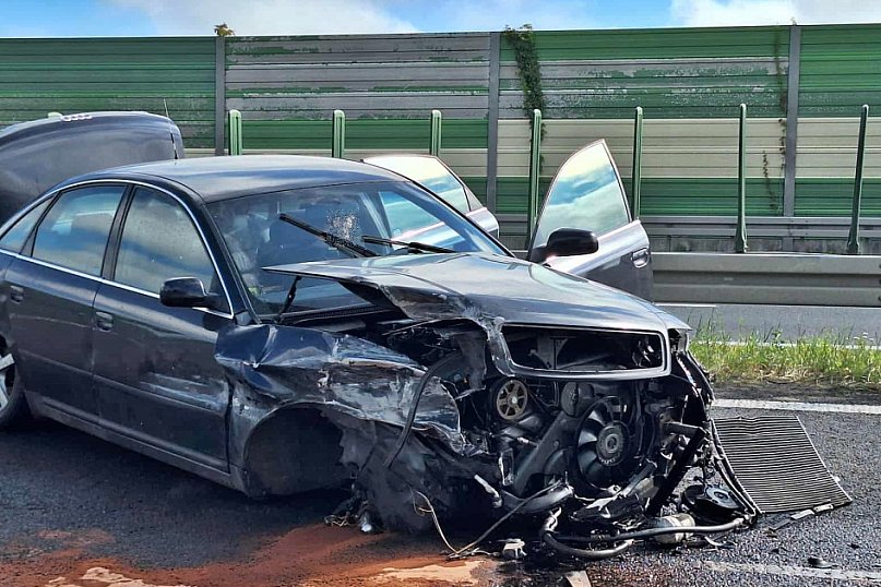 Sobotnia kraksa na &#039;siódemce&#039;