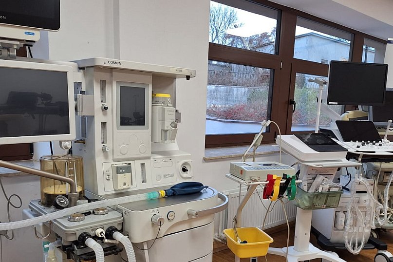 Prezentacja nowego sprzętu dla szpitala