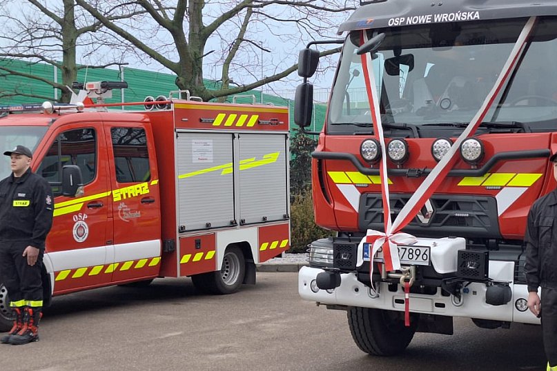 Nowy wóz ratowniczo-gaśniczy dla OSP Nowe Wrońska