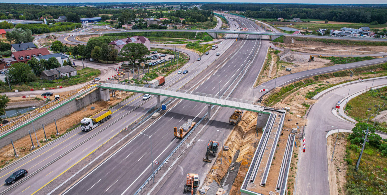 Zbliżamy się do zakończenia robót na północnej S7 - informuje GDDKiA