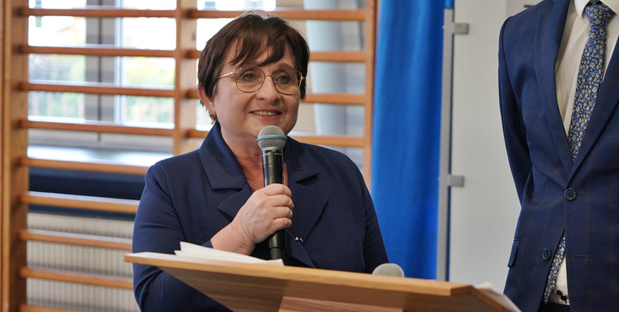 Dyrektor Dorota Rubinkowska za kilka miesięcy pożegna się z Zespołem Szkół w Raciążu