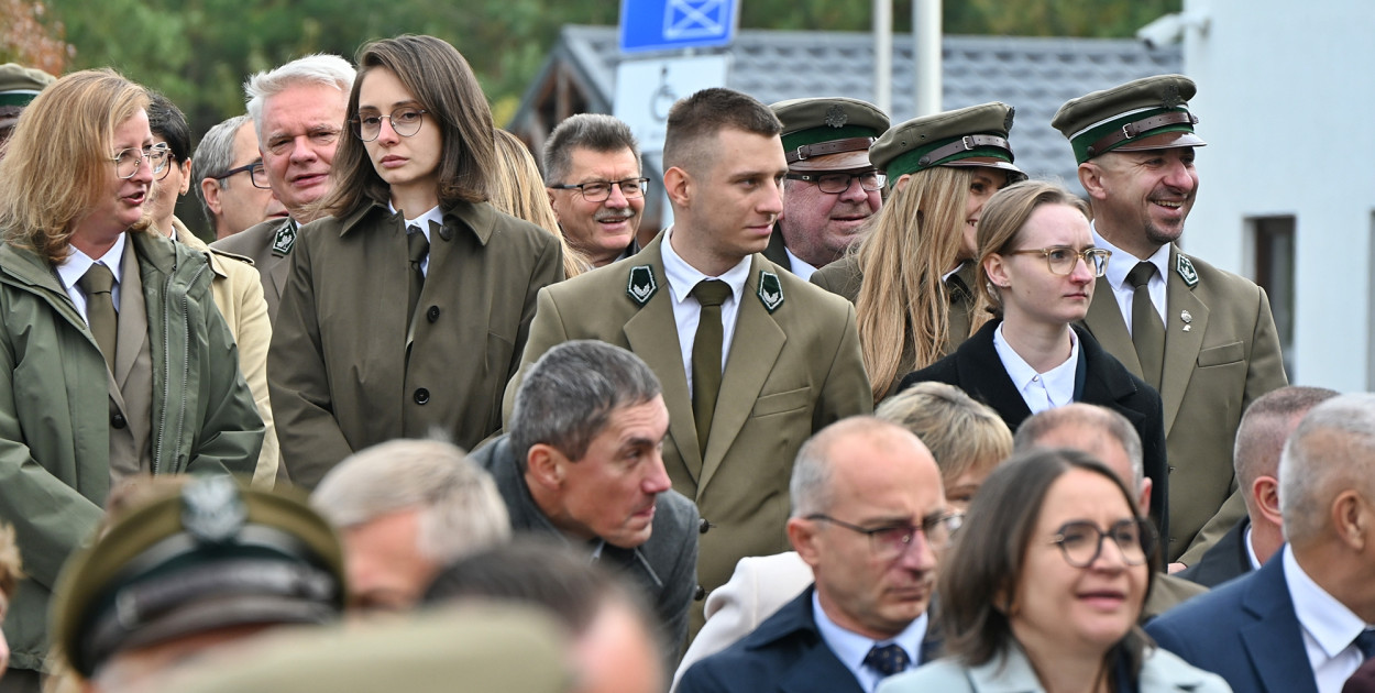 W październikową środę świętowali leśnicy [fot.: Marta Jankowska]