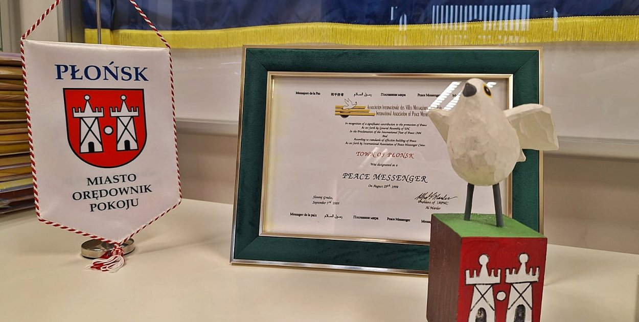 Miasto Płońsk po raz trzeci zostało gospodarzem 32. Zgromadzenia Ogólnego Miast Orędowników Pokoju