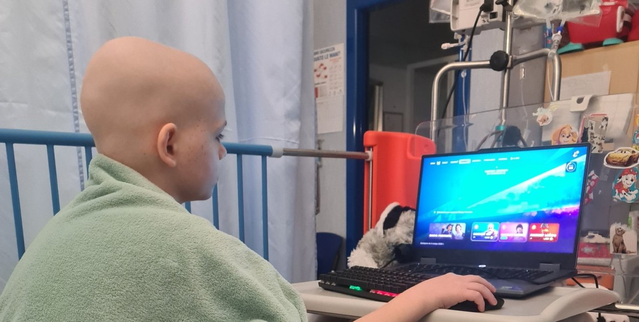 Szymonek Cieśliński przechodzi leczenie we Włoszech [fot.: zbiory prywatne]