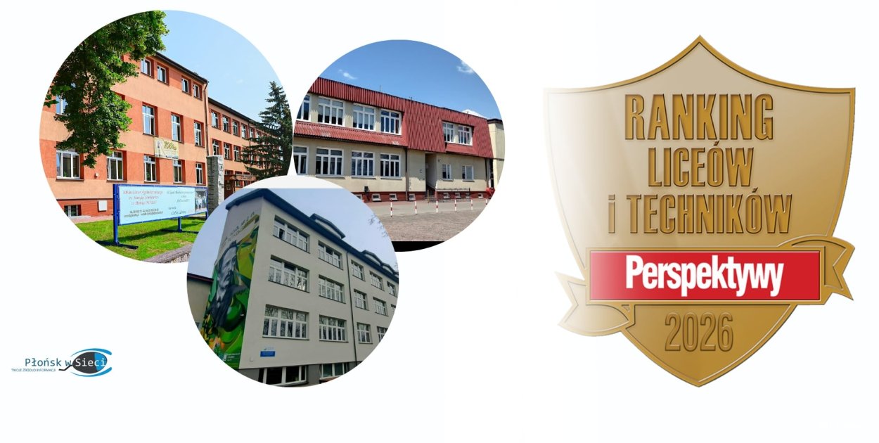 Na grafice fotografie szkół, które zostały sklasyfikowane w rankingu głównym liceów i techników