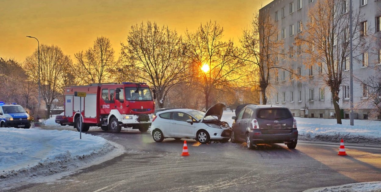 Z miejsca zdarzenia [fot.: Paweł Nagadowski]