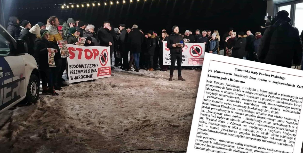 Inwestycje wywołujące coraz szerszy sprzeciw. Powiatowe stanowisko solidarności