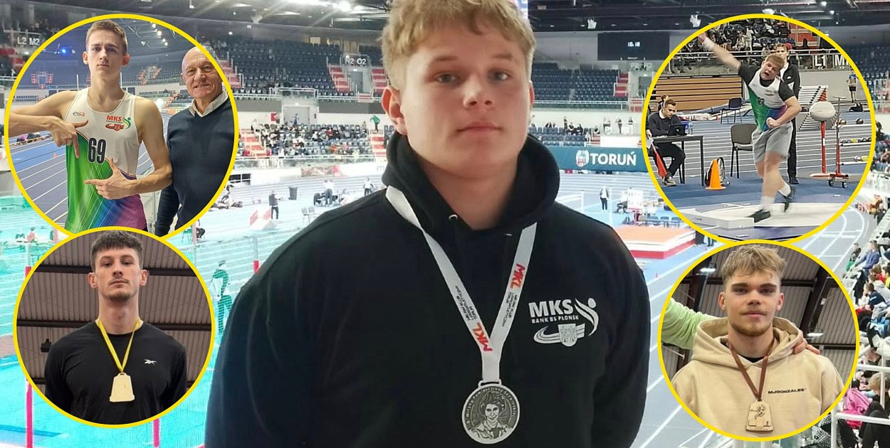 Mocne wejście w halowy sezon reprezentantów płońskiego MKS-u