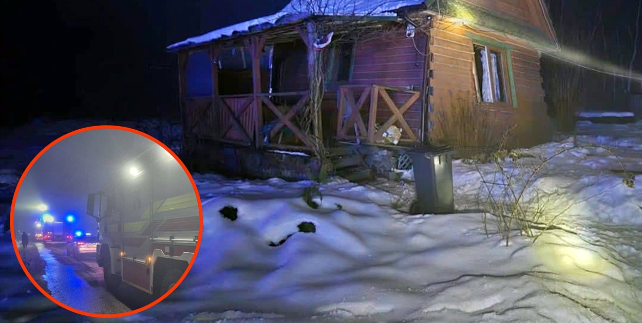 Wybuch butli z gazem. Jedna osoba poparzona