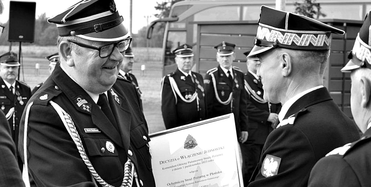Nie żyje Marek Szydłowski - człowiek, który całe swoje życie związał z OSP