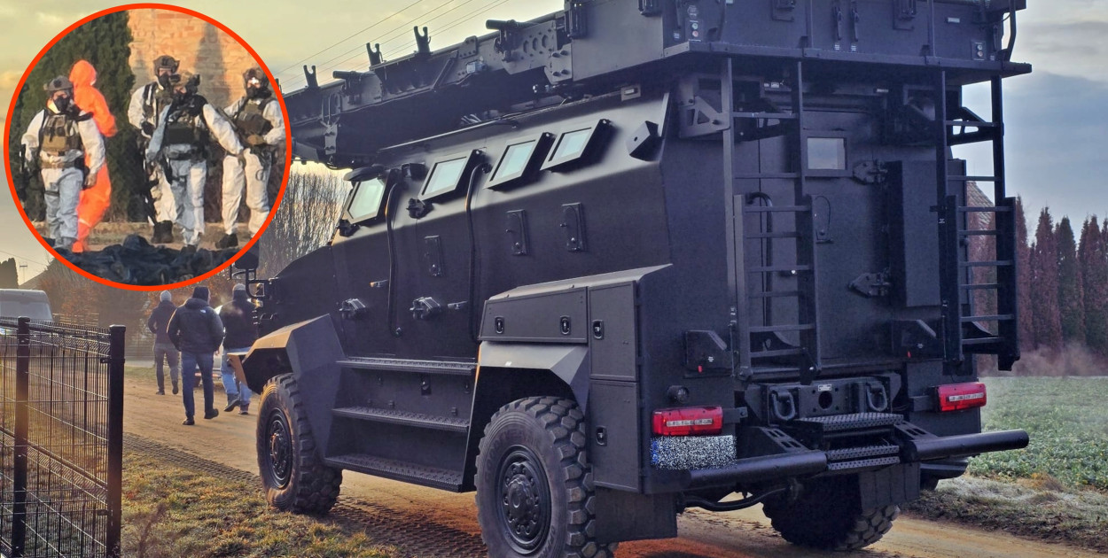 Kontrterroryści w akcji. Działania służb pod Płońskiem [FOTO-VIDEO]