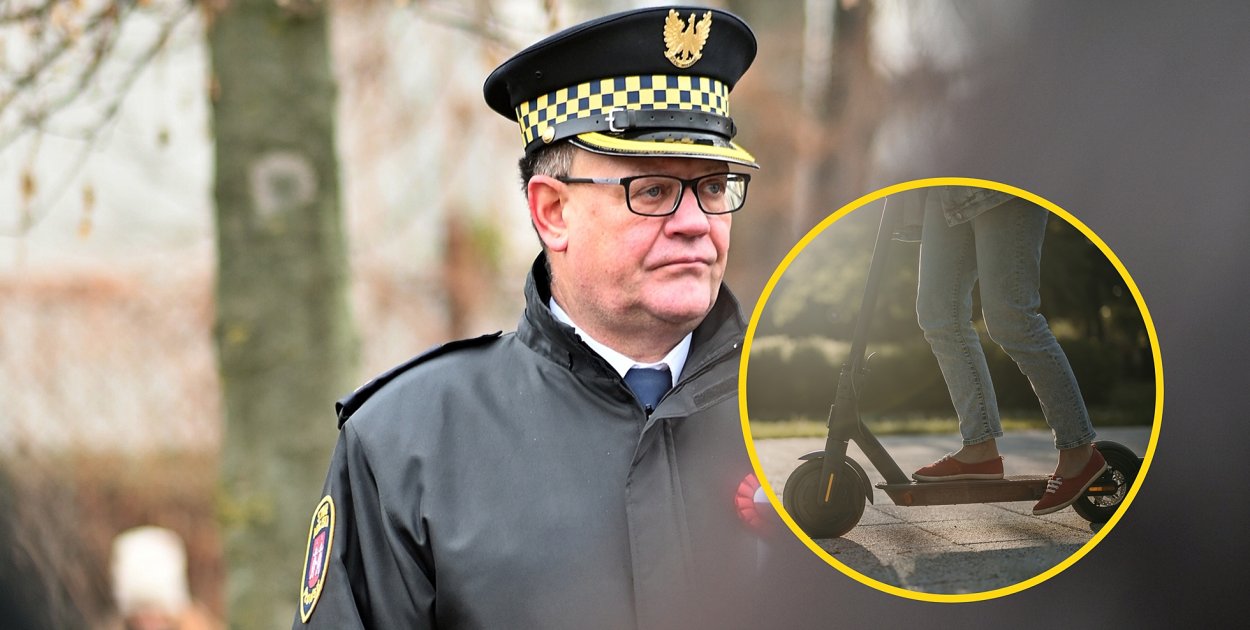 Hulajnogi elektryczne postrachem na chodnikach – straż miejska będzie reagować