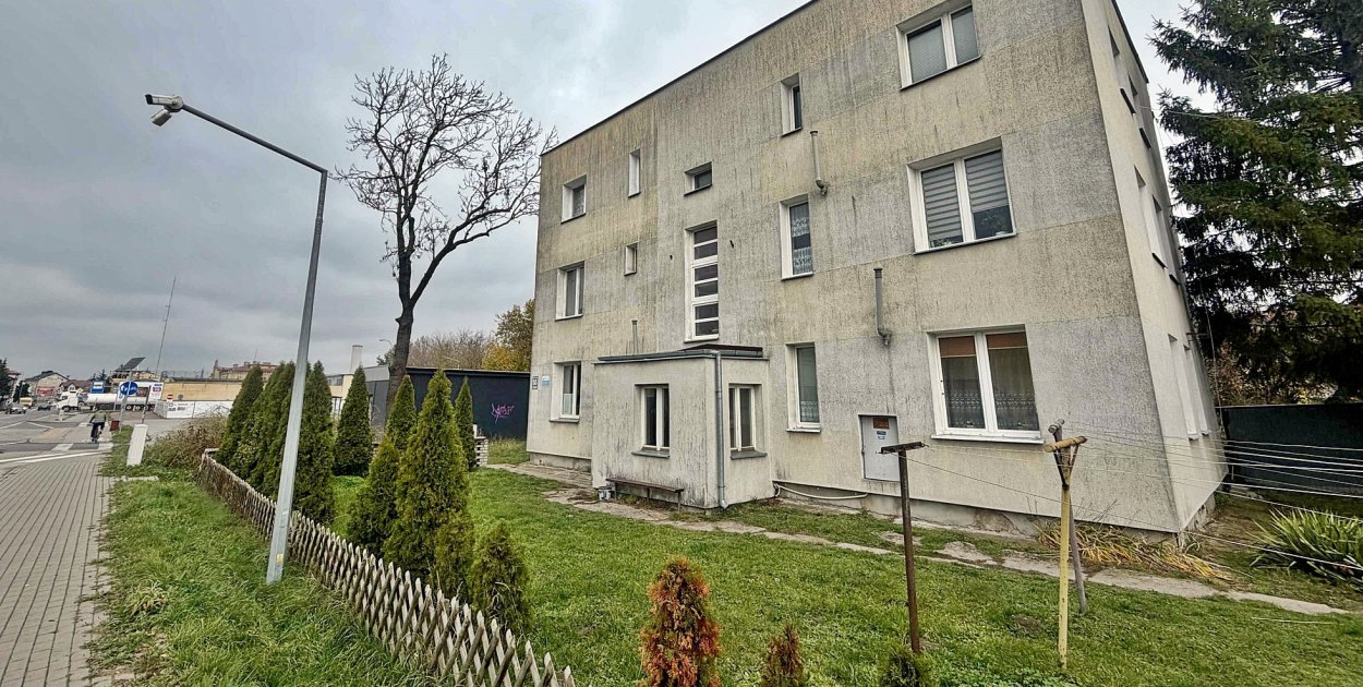 Budynek przy Warszawskiej do remontu