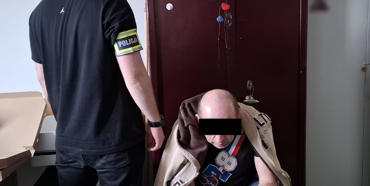 Jeszcze więcej narkotyków - policjanci przeszukali dom 55-latka pod Płońskiem