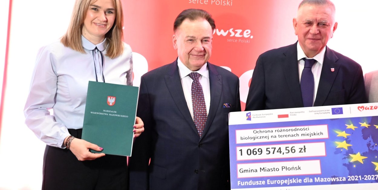 Więcej zieleni w Płońsku - ponad milion złotych na ochronę bioróżnorodności