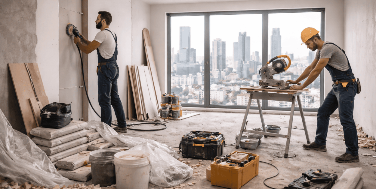 Remont mieszkania w dużym mieście – jak poradzić sobie z odpadami?