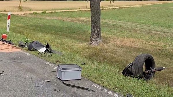 Piątkowy wypadek na drodze w Strachowie w gminie Płońsk