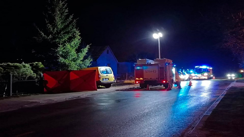 Tragiczny wypadek w Dalanówku w gminie Płońsk